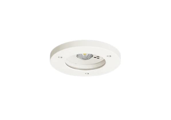 Panasonic LED Emergency Lighting Daylight for Low Ceilings to and with Switch and Remote Control Mounting White Ceiling-Mounted Fixture, White,