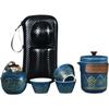 Japanese Travel Tea Set, One Pot, Three Cups, Express Cup, Outdoor Portable