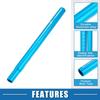 A ABSOPRO Bicycle Seat Post Mountain Bike MTB Road Bike Fixed Gear Aluminum Alloy Blue 25.4x350mm