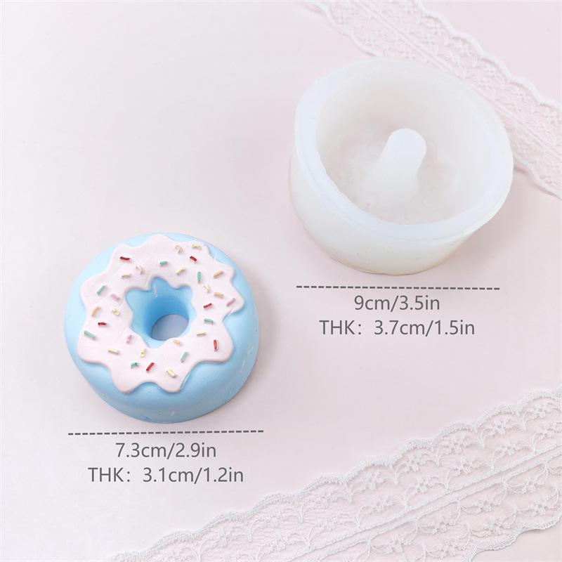 Klembar smultring silikonform for sjokolade, fondant, kake, gips, resin og epoksy DIY