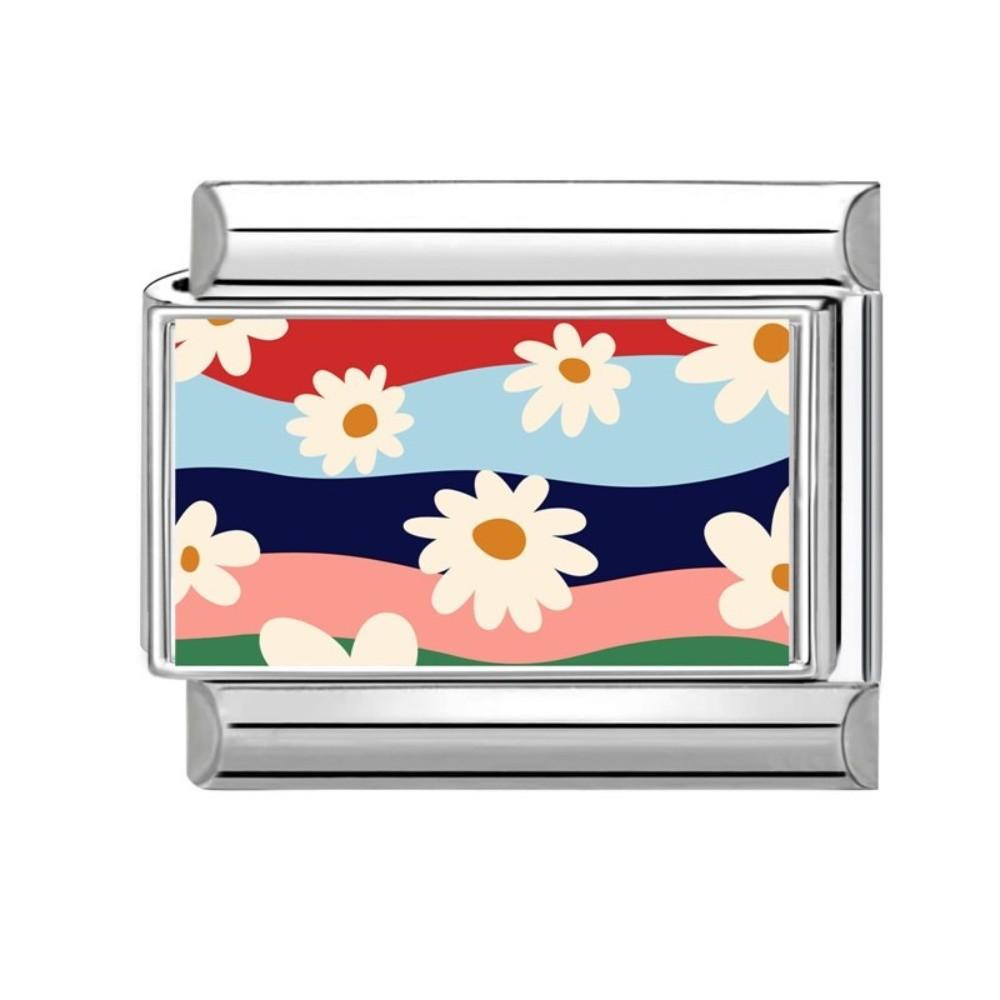 Cartoon-Anhänger Italienische Glieder Buntes Charm-Armband Glieder zum Herstellen von DIY-Schmuck