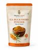 PRANA VEDA Organic Sea Buckthorn Powder - 100% Pure Herbal Superfood Supplement for Immunity, Skin & Hair Care | Cold Dried Natural Powder | 100 Gm
