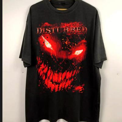 Nouveau Cadeau Disturbed Pour les Fans Unisexe S-5XL T-shirt 9D319 T-shirt Unisexe