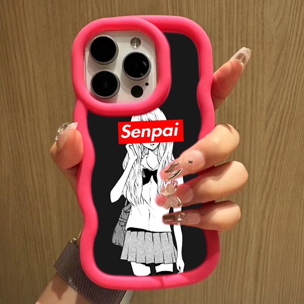 Ae81 Hentai Harajuku Anime Girl art Protective Phone Cases for Samsung S24 Plus S23 Ultra A14 A55 A06 Honor Motorola OnePlus Big Wave TPU Back Cover