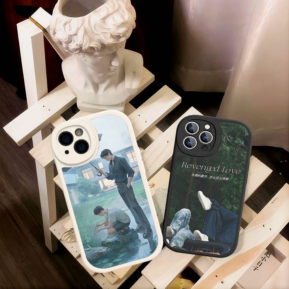 R-Revenged Love Movie Phone Case Hard Leather For IPhone 16 15 14 13 Mini 11 12 Pro Max Plus Fundas