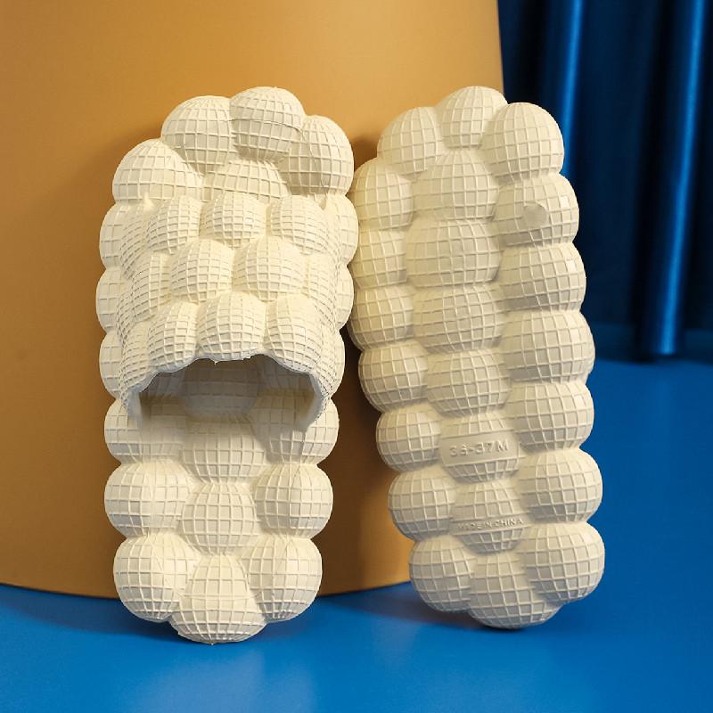 Damsandaler med tjock EVA-sula och halkskydd - Hem- och utomhustofflor