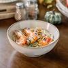 Ceramic Bowl Noodle Bowl Retro Style Household Fruit Salad Bowl Round Vegetable Bowl Restaurant Japanese Tableware Ramen Bowl