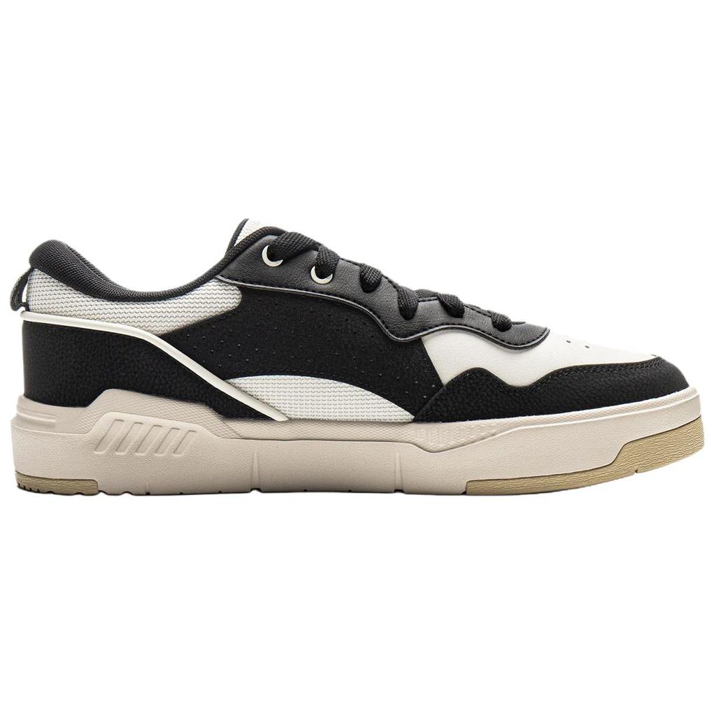 Li Ning Commun Années 80 Couvrante Antidérapante Résistante à l'abrasion Respirante Augmentant la taille Basse Chaussures de Skateboard AGCV207-2