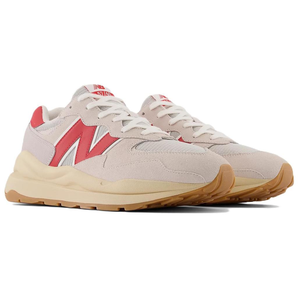 New Balance 57/40 Moonbeam True Red Unisex Sneakers Cream Sea-Salt M5740RSR
