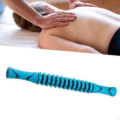 Manual Massager Stick Home Gym Calf Hamstring Office Massage Bar Yoga Rod for