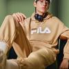 New FILA Sweatshirt Unisex Earth Yellow Khaki F51U238298FLK