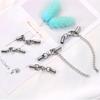 20-50pcs 1-5mm Stainless Steel End Tip Cap Crimp Clasps Connector DIY Tassel Leather Cord End Crimp Jewelry Making Supplies