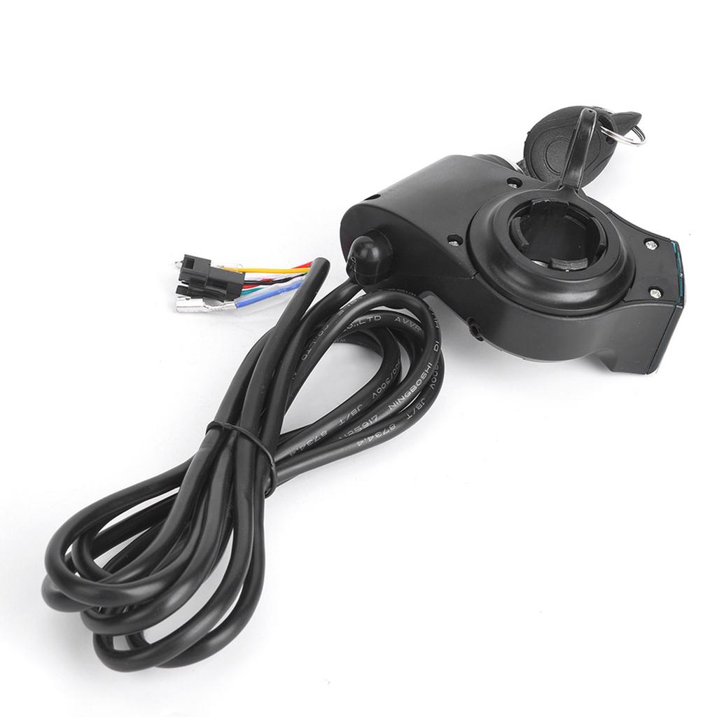 E‑Bike Thumb Throttle LCD Display Digital Battery Voltage Power Switch for Electric Vehicle