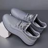 Mode Lässig männer Schuhe 2023 Neue Atmungsaktive Mesh Stoff Fliegende Schuhe Männer der Trend Laufschuhe Schnürschuhe