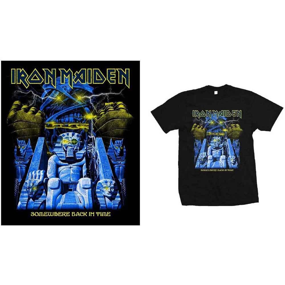 Классический рок метал группа футболка Iron Maiden IMTEE81MB04 футболка 2XL