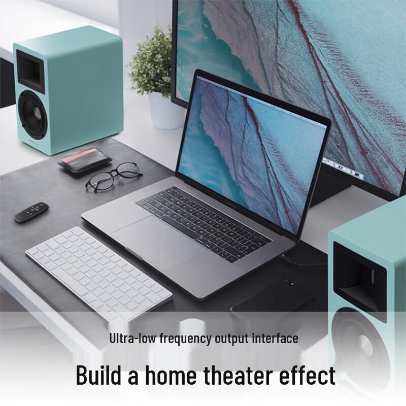 Edifier AIRPULSE A80 Bookshelf Active Bluetooth Speakers