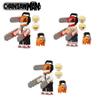 Unique Kt1067 Anime Electric Chainsaw Man Building Blocks Toy Set For Kids