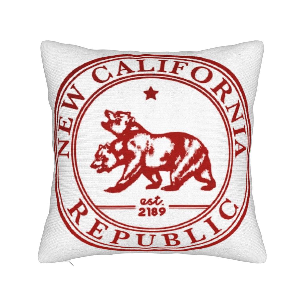 Republic California Pillow Covers Merch Printing Cushion Cover Decorations Throw Pillow Case Cover Home Multi Size