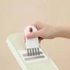1 Multi-function Cup Cover Brush Keyboard Gap Brush Air Mat Comb Cleaning Brush Bottle Cap Groove Gap Brush