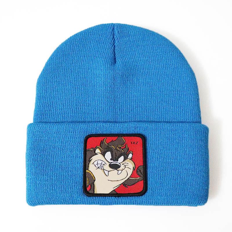 Animal Whirlwind Dog Tez TAZ Knitted hat, woolen hat, hip-hop ski pullover hat