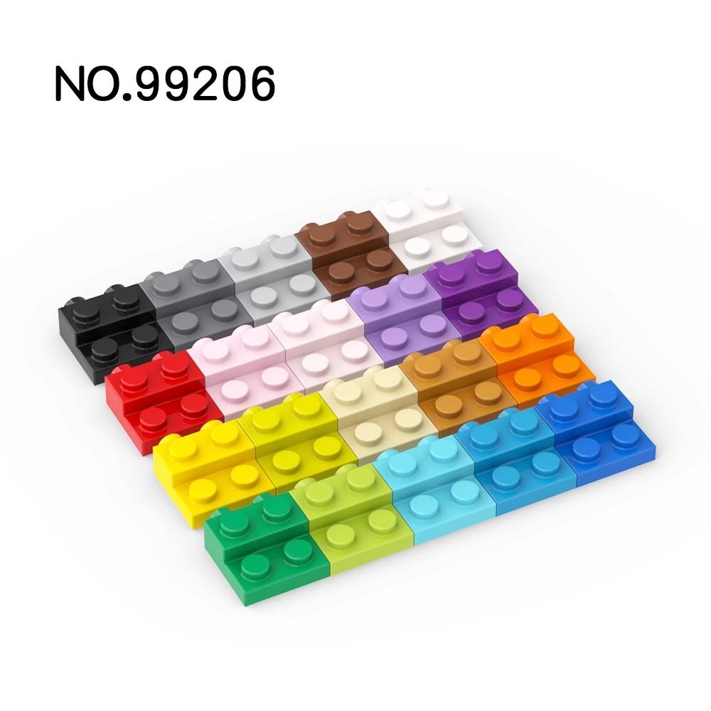 20 pièces Pièces MOC 99206 Plaque Spéciale 2 x 2 x 2/3 avec 2 Tenons sur le Côté Brique Compatible Brique de Construction DIY Assemblage Particule Jouet Enfant