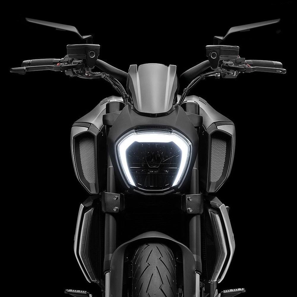 For Ducati Diavel 1260 S Motorcycle Accessories Adjustable Fixed Wind Wing Rearview Side Mirror