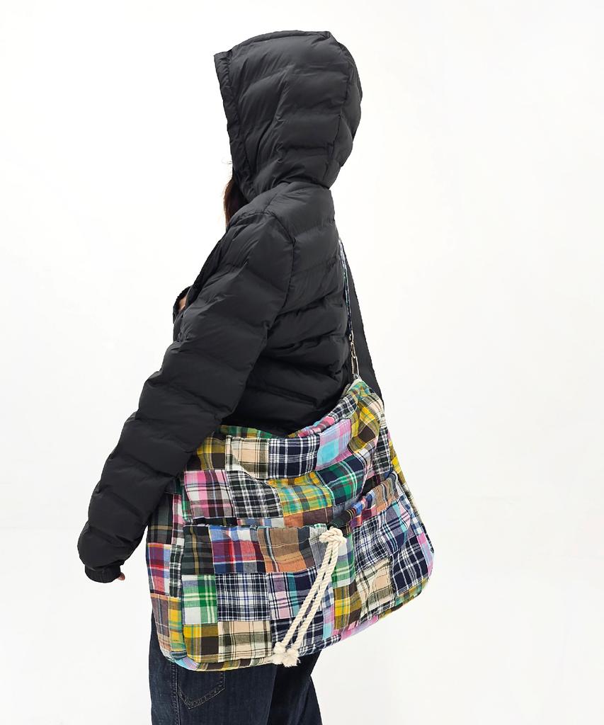 Sonnetofnight Patchwork 3-Stage Transformation Bag Check Pattern - Large L