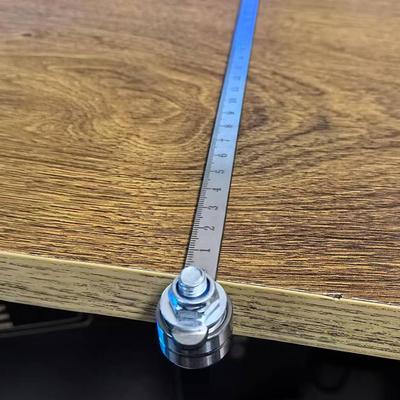 Stainless Steel Wood Positioning Ruler Marking Gauge Heavy Duty Precision Cutting Guide Tool for Cabinetry Carpentry Woodworking