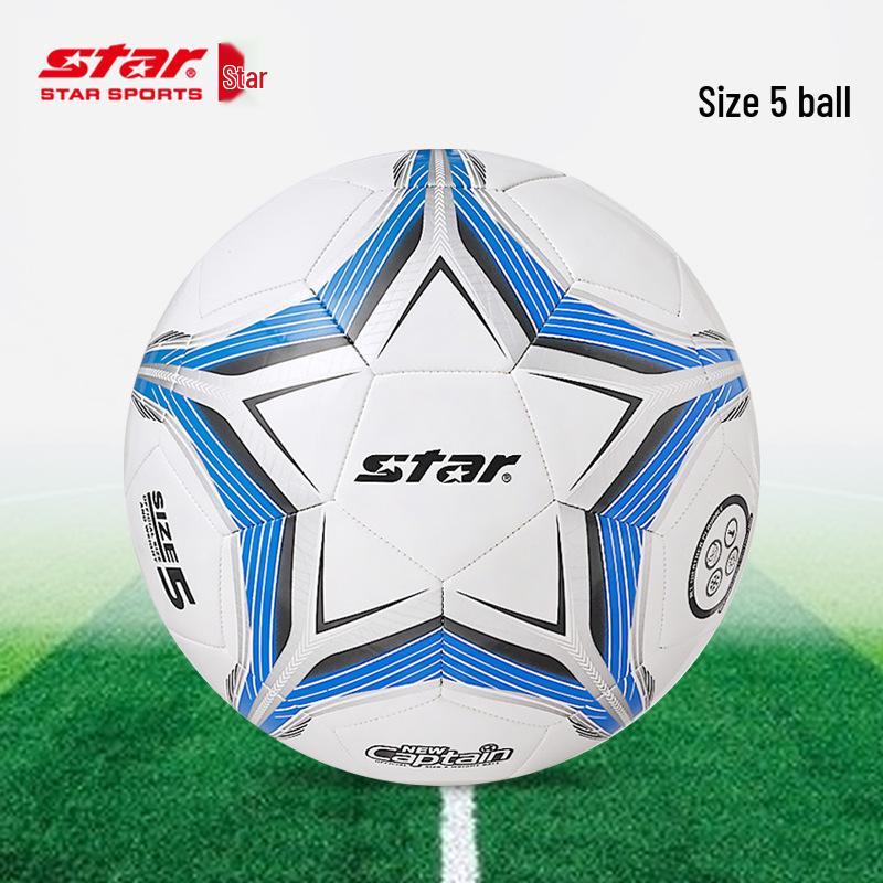 Star Sata Football: No. 4 & 5 Training and Competition Ball for Students and Adults Star Football