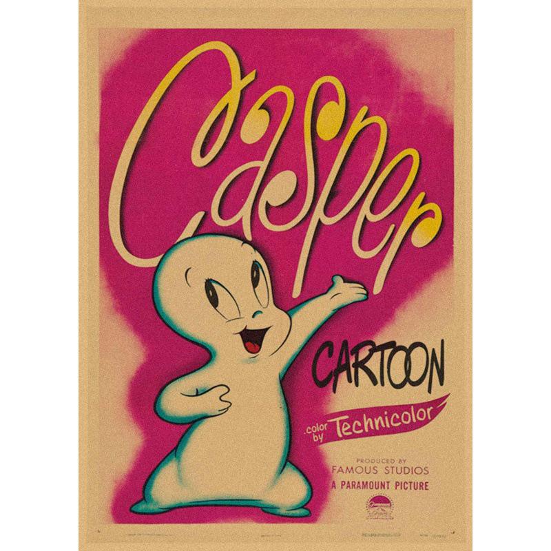 Whimsical Little Elves Cartoon Anime Retro Kraft Wall Poster with Free Shipping