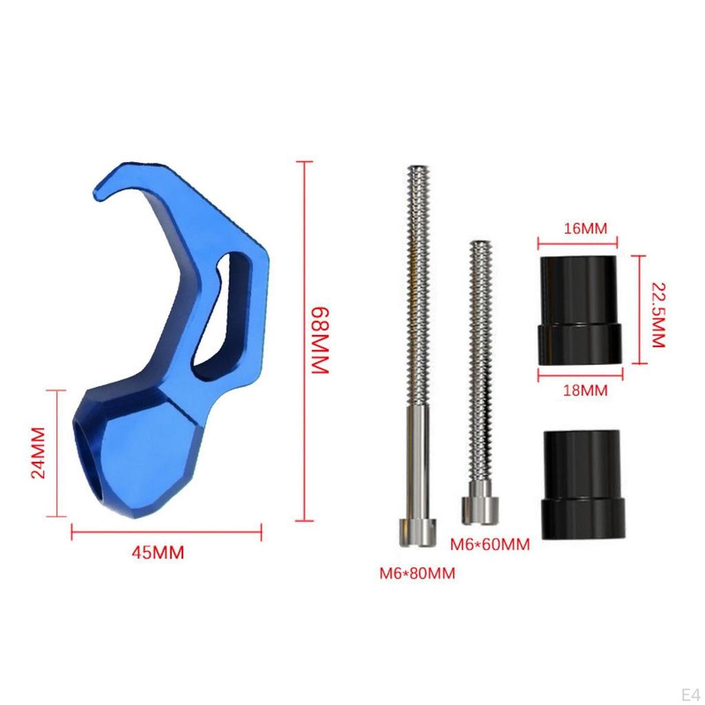 Hängehaken für , Schwerlastzubehör, Einfache Installation, Vorderseite aus Aluminiumlegierung