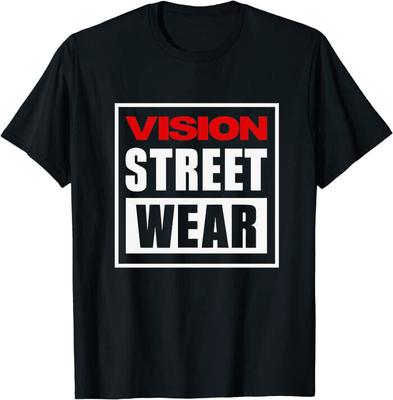 Vision Street Wear Classic Tee T-Shirt Size M To 4XL Made In the USA Unisex T-Shirt