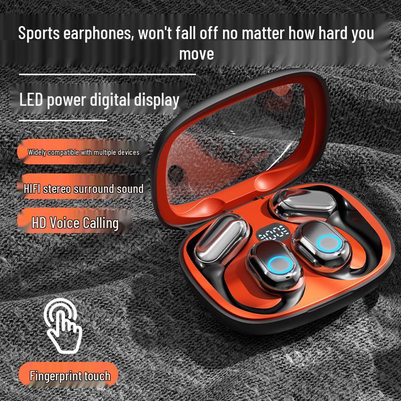 Douyin TH25 Ear-hook Sport Bluetooth Earphones - Non-in-ear, Noise Cancelling, Ultra-long Battery Life