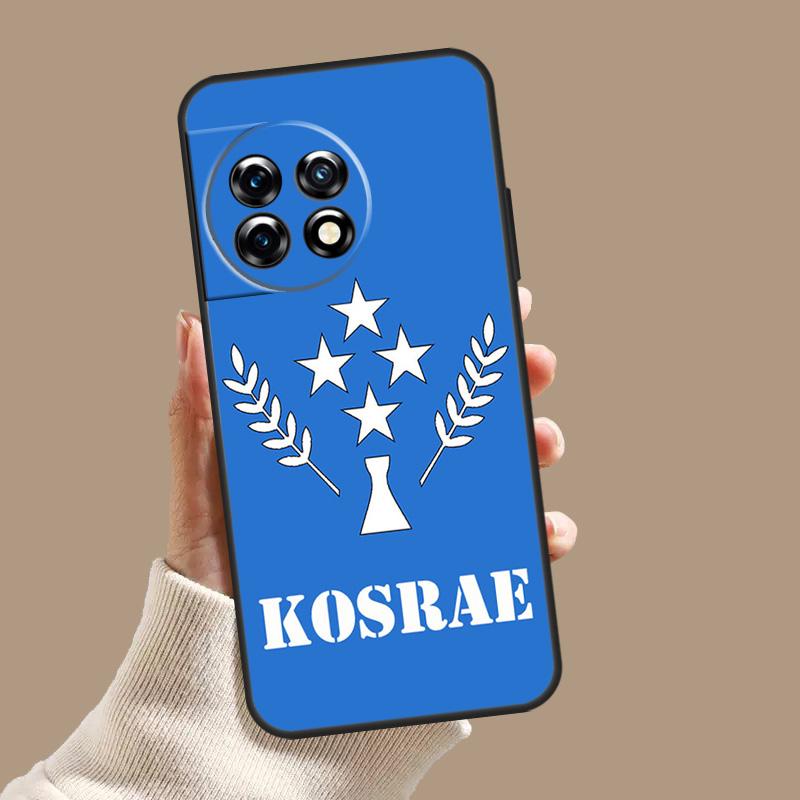 Kosrae Flag Case For OnePlus Nord 5 CE 4 3 Lite N20 N30 OnePlus 15 13 12 11 8 9 10 Pro 12R 13T 13R Cover