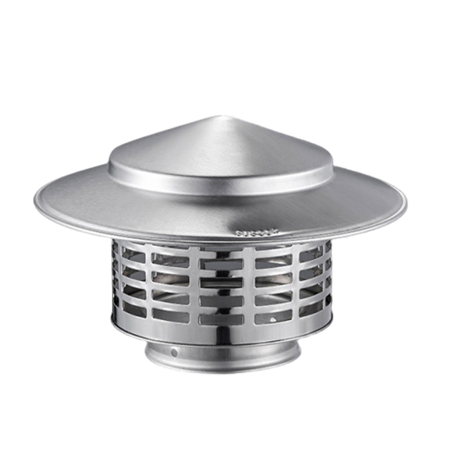 

Дышащий колпак в форме зонта, стальной колпак для дымохода, крыша, кровля, цилиндрическая ПВХ труба, колпак, вентиляционный колпак 20*12*7.6cm