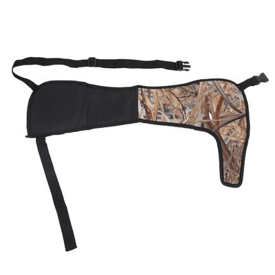 Protective Shooting Pad Outdoor Sports Shockproof Shoulder Pad Recoil Shield with Adjustable Strap Abrasionproof