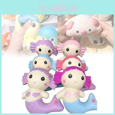 Mermaid Squishy Pu Toy Slow Rebound Stress Relief Gift For Kids Party Favors Collectible