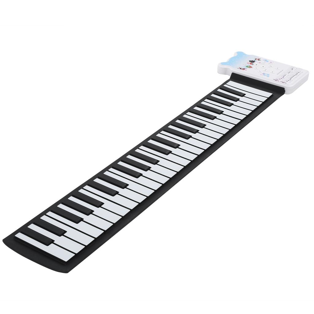 HandRolled Piano Flexible Portable 49 Key Rechargeable BuiltIn Speaker Keyboard Instrument K5