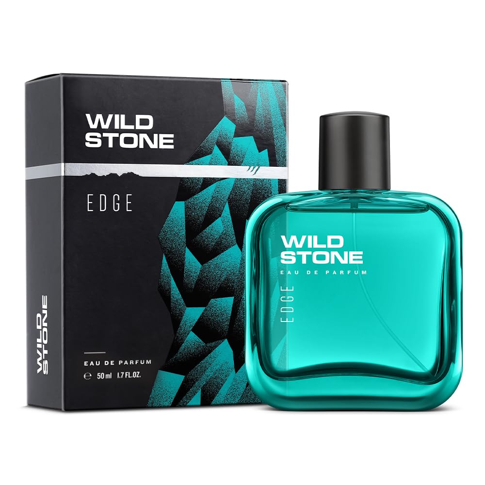 

Wild Stone Edge Perfume For Men 50ml Eau De Parfum Long Lasting Woody Marine Fragrance Daily Fresh Scent Casual Wear Gift