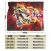 M-Mighty Morphin Blanket Cartoon P-Power Rangers Decorative Flannel Throw Blanket For Super Warm Bedspread Birthday Present