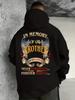 Memorial Hoodie for Men And Women A Tribute Pullover Featuring Wings And Names Print Made from with a Kangaroo Pocket Suitable for