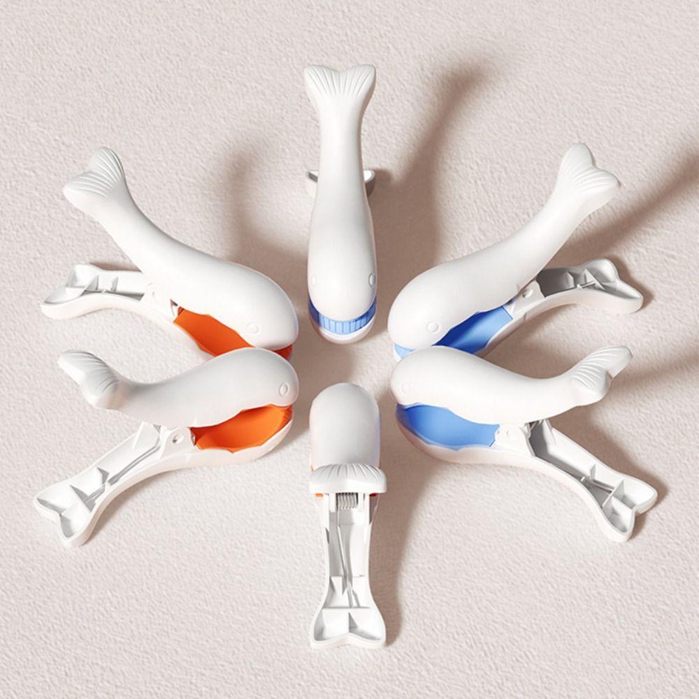 2/3pcs Traceless Windproof Clothespins Plastic Bedsheet Hanging Clamp Bedsheet Drying