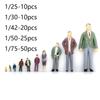 Scale Toy Figures Hand-made DIY Character People Figures Building Passengers ABS Model