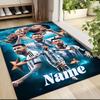 Custom Name Argentina Football Celebration Carpet Rug Customizable Soft Washable Anti-Slip Home Living Room Sofa Mats Personalized Rug. 0909411