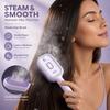 Peine Eléctrico Masajeador para el Cabello Vaporizador Alisador de Cabello Cepillo Antifrizz Desenredante Portátil Masajeador del Cuero Cabelludo Cepillo de Vapor para el Cabello Cuidado del Cabello