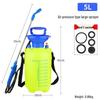JINGRUIXIANG 5L Gartendrucksprüher mit Edelstahlstange