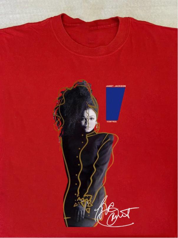 

Rare Janet Jackson Cotton Gift For Fan Red S2345 XL Unisex TShirt GC518 Unisex T-Shirt L