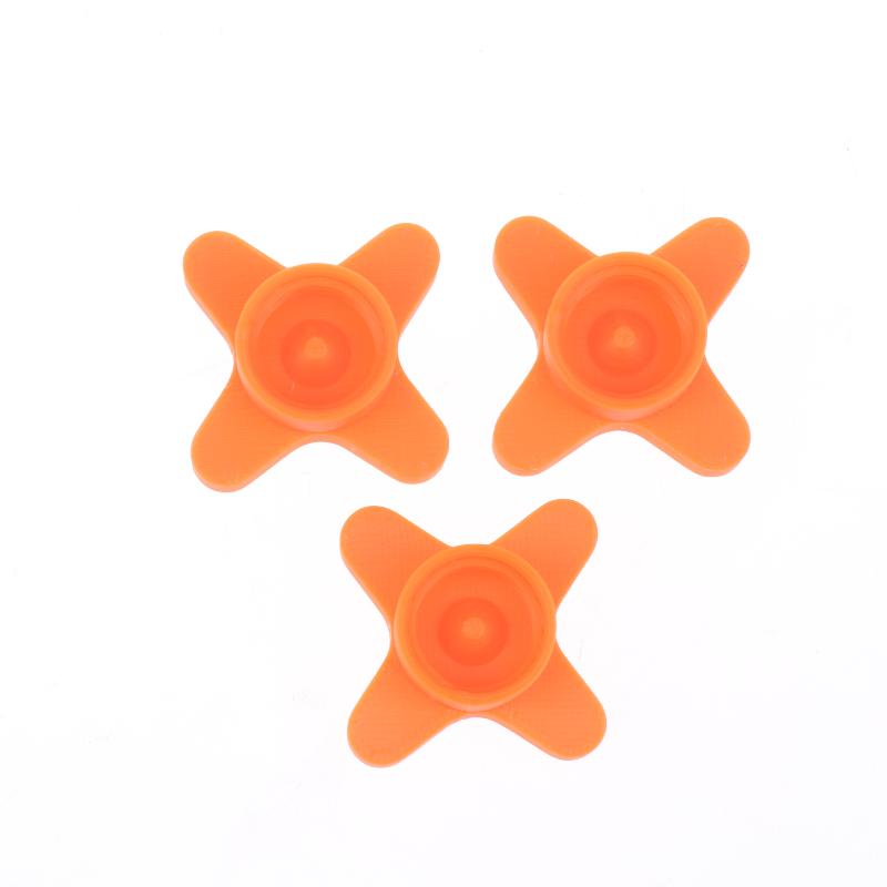 3 Stück Dichtmittel Düsenreiniger & Kappe - Verhindert Austrocknung für Glasdichtstoff-Kartuschen, Passend für Standardgrößen, Praktisches DIY-Werkzeug