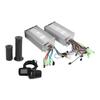 Dualantrieb 36 48V 500W Elektroroller Fahrrad Motor Controller 886 Halbgasgriff LCD-Anzeige