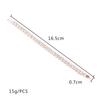 1 Pcs Luxury Roman Crystal Geometric Chain Bracelets For Women Trendy Goth Full Rhinestone Charm Bangles Wed Jewelry Accessories